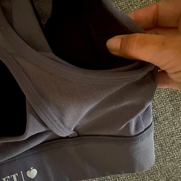 For the Peach Grey Sports Bra - Picture 3 of 5